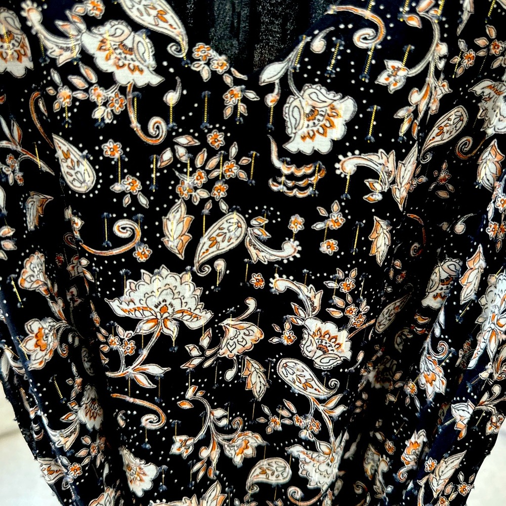 Intermix dress with belt